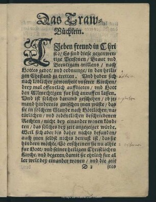 Traw-Büchlein