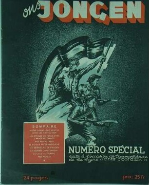 Sonderausgabe der luxemburgischen Zeitschrift „Ons Jongen“