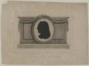 Bildnis des Gottlieb Anastasius Freylingshausen
