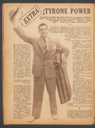 ¡Tyrone Power en Buenos Aires!