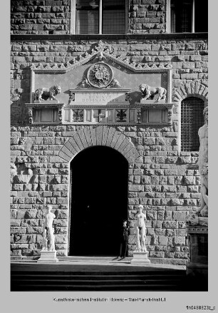 Palazzo Vecchio, Westfassade, Florenz