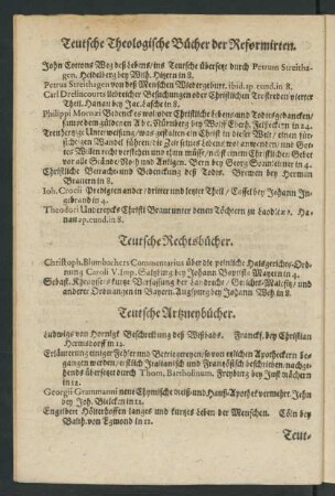 Teutsche Rechtsbücher.