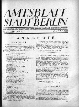 1930,27: Nr. 27, 6. Juli 1930