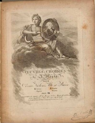 Oeuvres choisies pour deux violons, alto et basse, 4,2
