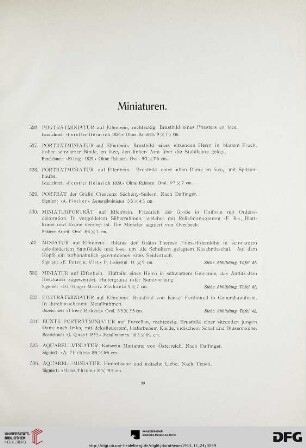 Miniaturen (Nr. 526-550)