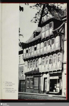 33 Fachwerkbau des niedersächsischen Stils aus dem Jahre 1562