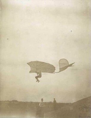 Fotografie: Flug Otto Lilienthals (f0823)