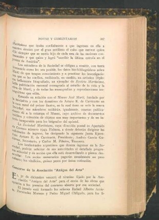 Concurso de la Asociación "Amigos del Arte"