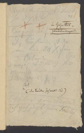 Konversationsheft 83 (ca. 22. Januar - Anfang Februar 1825)