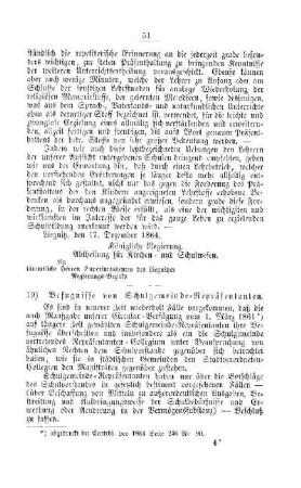 Befugnisse von Schulgemeinde-Repräsentanten : [V. Elementarschulwesen]