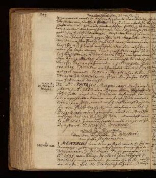 das 2.te Kapittel von den Bischöffen zu Westerås nach der Reformation