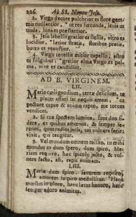 Ad B. Virginem. - Cantiones Miscellaneæ.