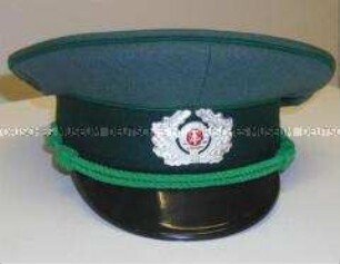 Dienstanzug für Mannschaften der Schutzpolizei der Deutschen Volkspolizei - Schirmmütze