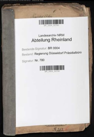 Sicherung der öffentlichen Ruhe. Einzelmaßnahmen Bd. 27