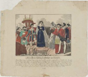 Maria Stuarts Rückkehr aus Frankreich nach Schottland.