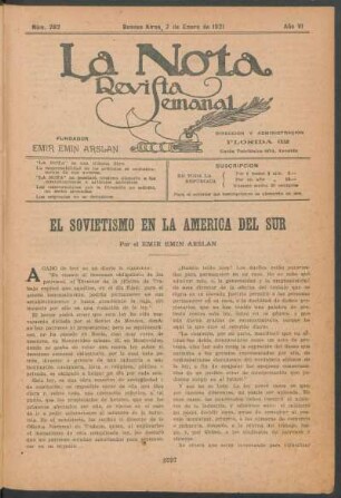 El sovietísmo en la América del Sur