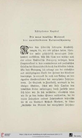 Achtzehntes Kapitel