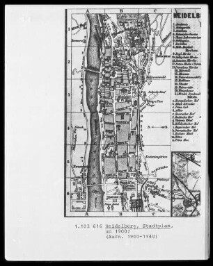 Heidelberg, Stadtplan
