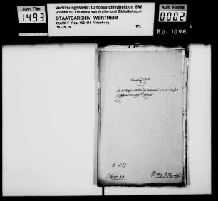 Beschwerde von Johann Morsch bei den Grafen von Löwenstein-Wertheim über die Heimbürgen zu Retterath, Mannebach und Kolverath wegen der verweigerten Bewohnung seiner zwischen Kolverath und Retterath gelegenen Mühle.