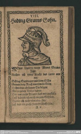 VIII. Hading Grams Sohn