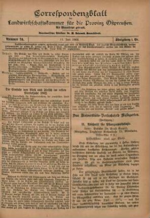 Nummer 24. 11. Juni 1902.
