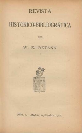 Revista historico-bibliografica