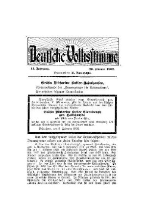 Gräfin Viktorine Butler-Haimhausen