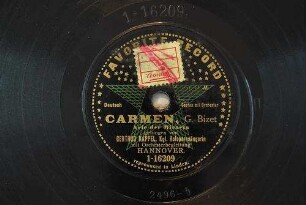 Carmen : Arie der Micaela / G. Bizet