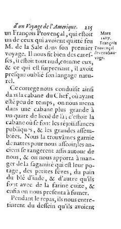 Un François Provençal devenu Sauvage.