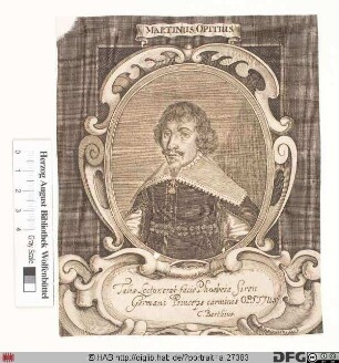 Bildnis Martin Opitz (1627 von Boberfeld)