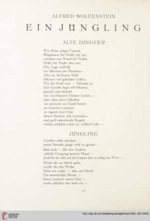 2: Ein Jüngling