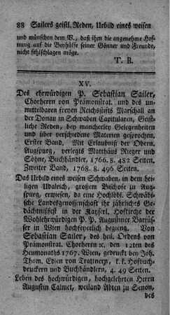 Geistliche Reden. Bd.1.2.