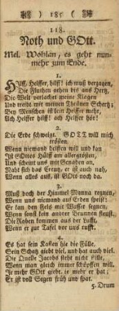 118. Noth und Gott