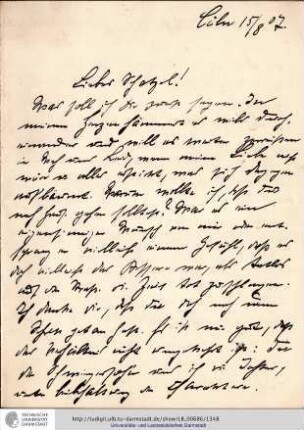 Brief vom 15.08.1907