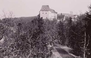 Burgk, Schloss Burgk : Burgk. Schloß. Ansicht von Südsüdwesten