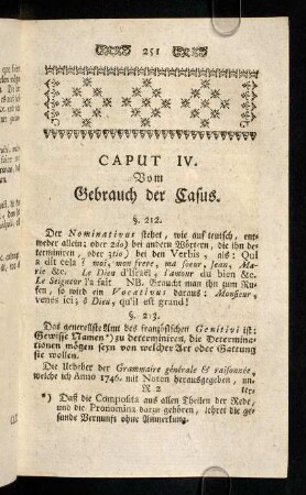 251-260, Caput IV.