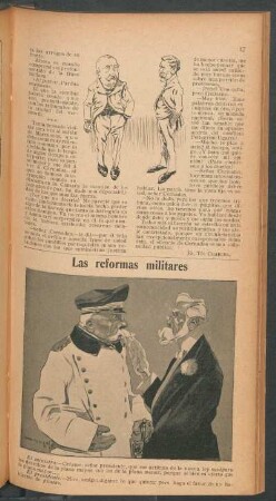 Las reformas militares - [Viñeta cómica]