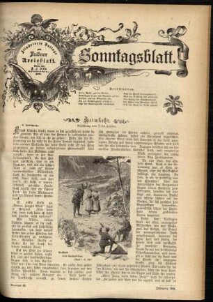 Ausgabe vom Sonntag, den 16. Oktober 1904.