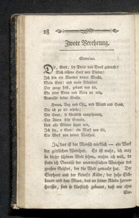 Zwote Verehrung.