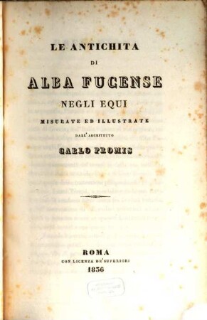 Le Antichità di Alba Fucense negli Equi