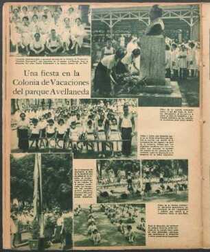 Una fiesta en la Colonia de Vacaciones del parque Avellaneda [Fotografías]