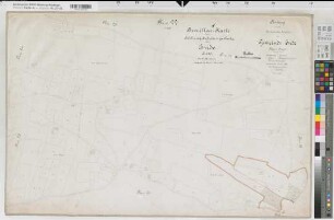 Ende (Herdecke), Hudebefreiung und Separation Ende, Bl.17 Brouillonkarte Flur 22