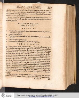 Decisio CCXXXIX