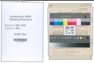 Entnazifizierung Paul Wolff , geb. 01.07.1884 (Vermessungsrat)