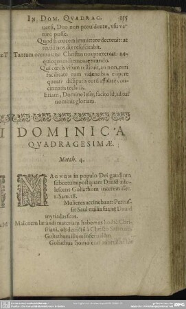 Dominica Quadragesimae