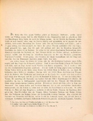 Beiträge zur Geschichte des Otho-Vitellius-Krieges