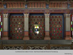 Wandgestaltung der Galerie