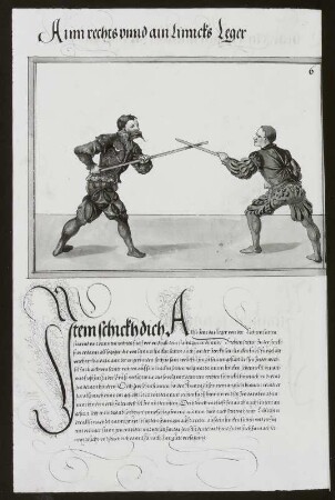 Ainn rechts unnd ain linncks leger, Blatt 185v
