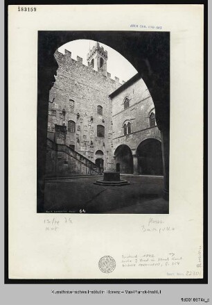 Palazzo del Bargello, Palazzo del Podestà, Palazzo del Capitano del Popolo, Florenz