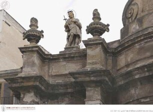 Nischen mit Heiligenfiguren, Der heilige Antonius